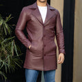 Men's Handmade Leather Black Trench Coat – Tailor Leather