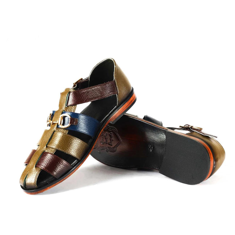 Men's Handmade Genuine Leather Fisherman Sandals – Tailor Leather