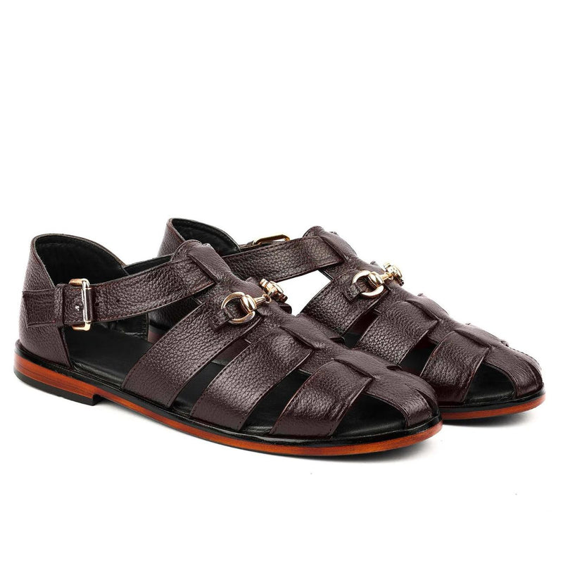 Men's Handmade Genuine Leather Fisherman Sandals – Tailor Leather