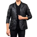 Men's Handmade Lambskin Leather Blazer – Tailor Leather