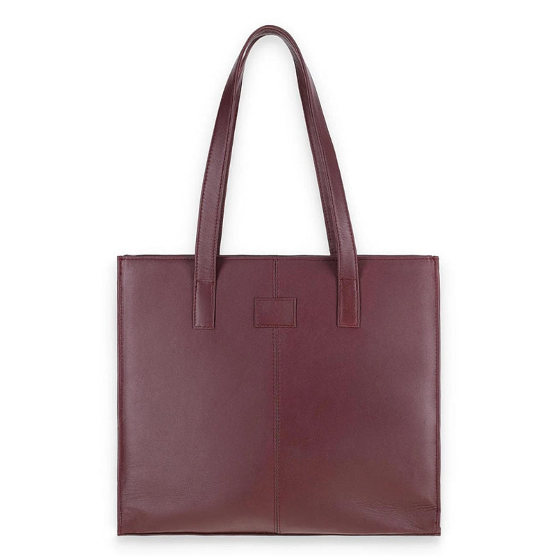 Handmade Tan Brown Leather Tote Bag – Shoulder Handbag – Tailor Leather