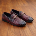 Men's Handmade Handwoven Leather Loafers – Tailor Leather