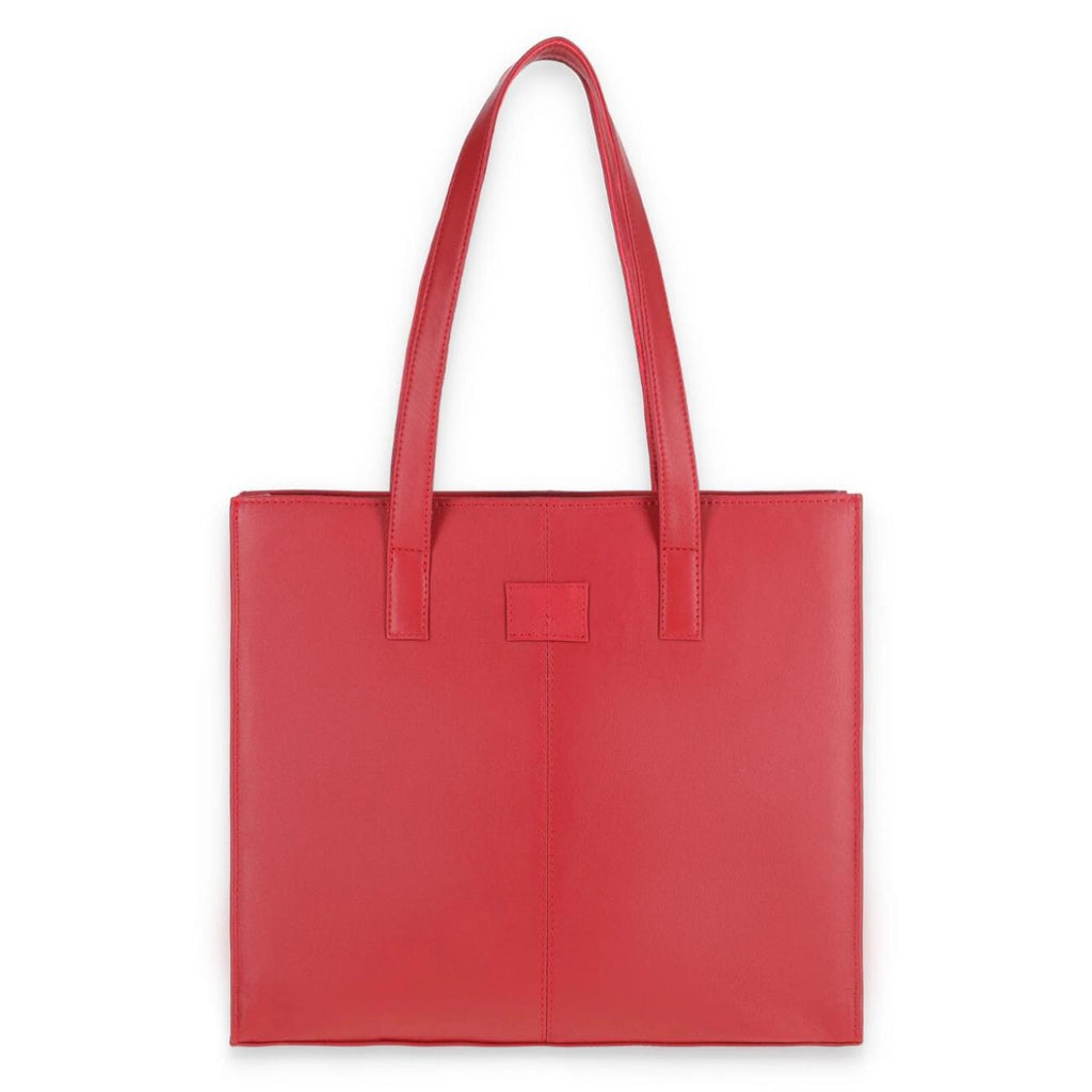 Handmade Tan Brown Leather Tote Bag – Shoulder Handbag – Tailor Leather