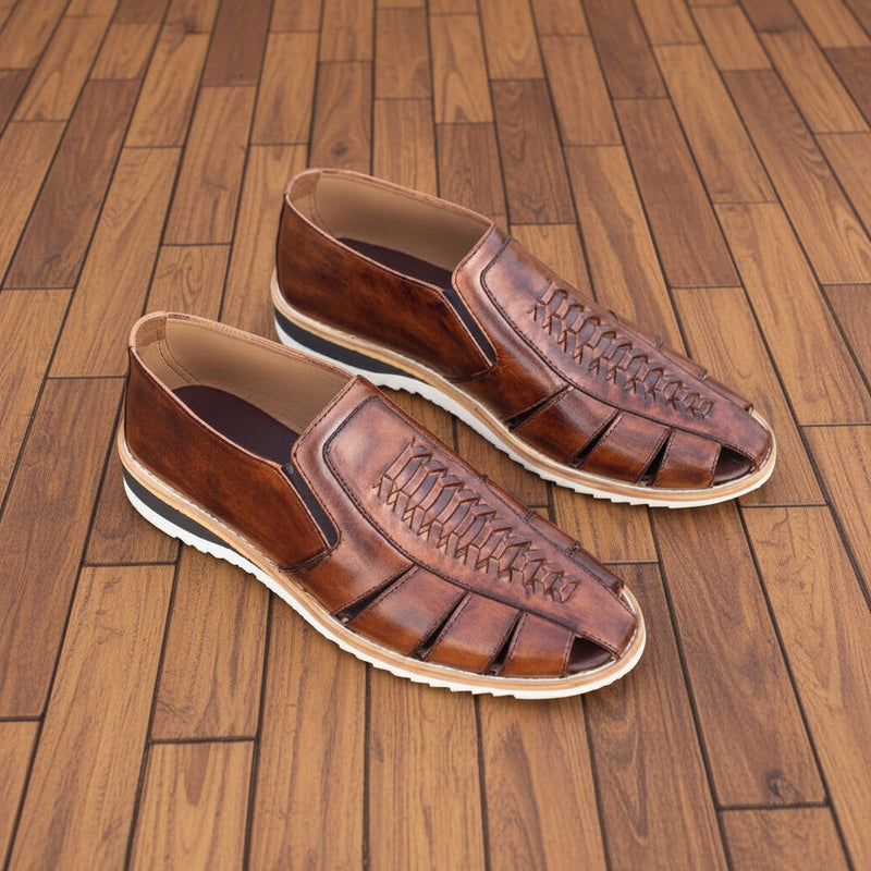 Handmade Leather Huarache Fisherman Sandals – Tailor Leather