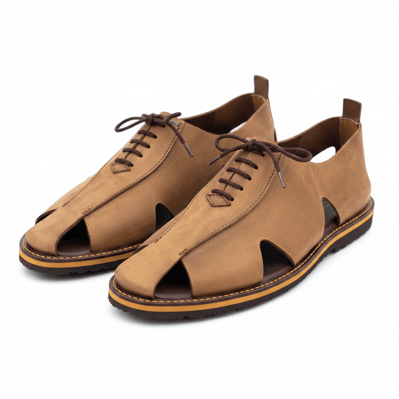 Men's Handmade Genuine Leather Sandals – Tailor Leather